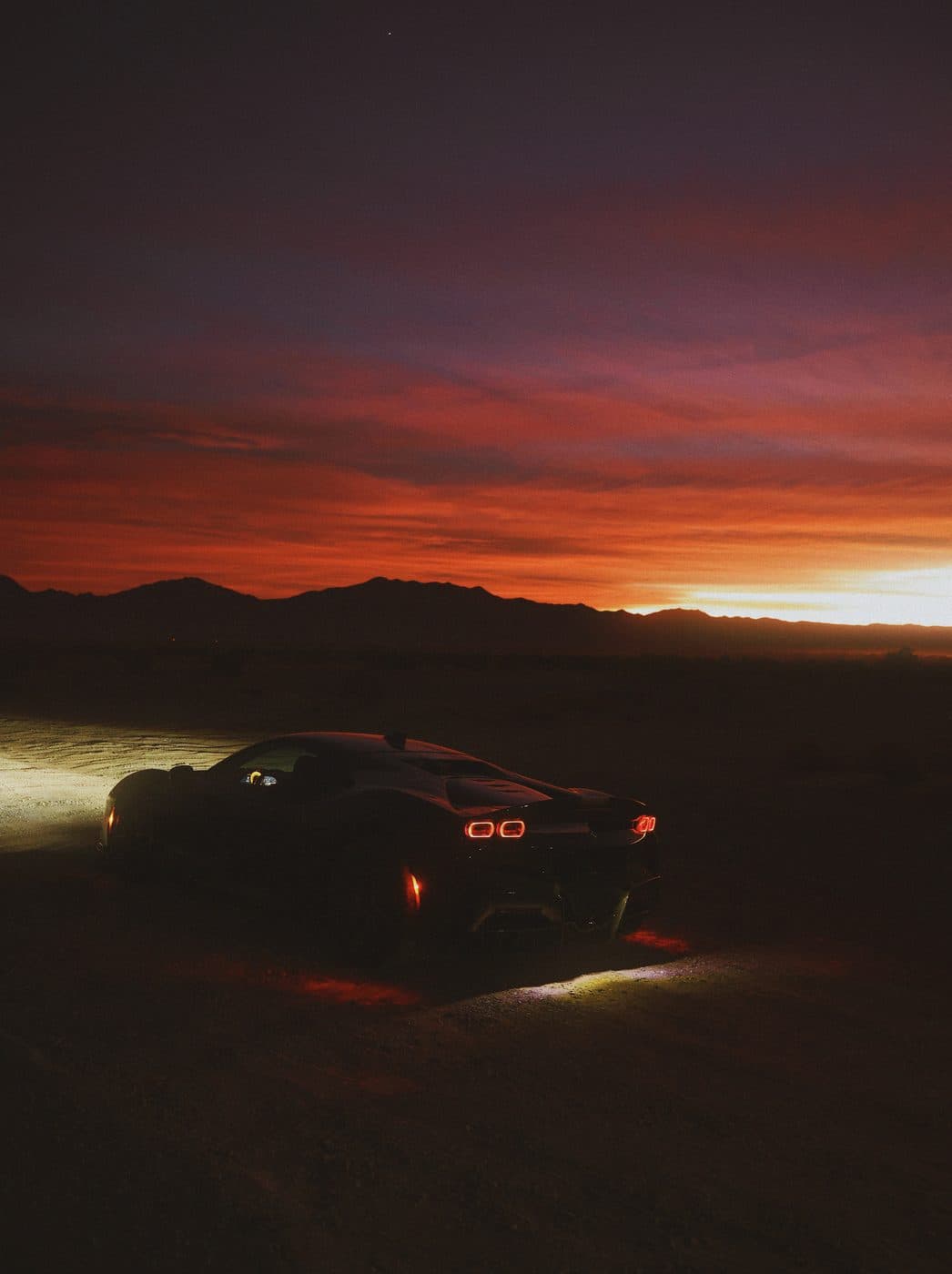 Desert dunes at golden hour outside Scottsdale