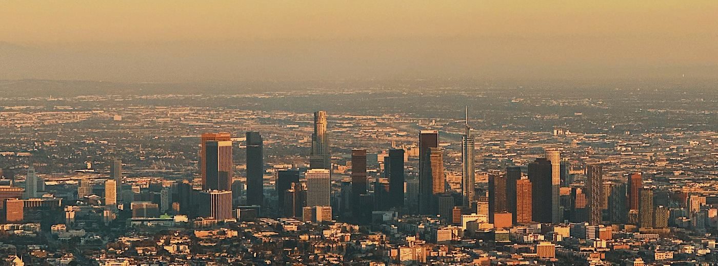 Shot on iPhone — Los Angeles from above
