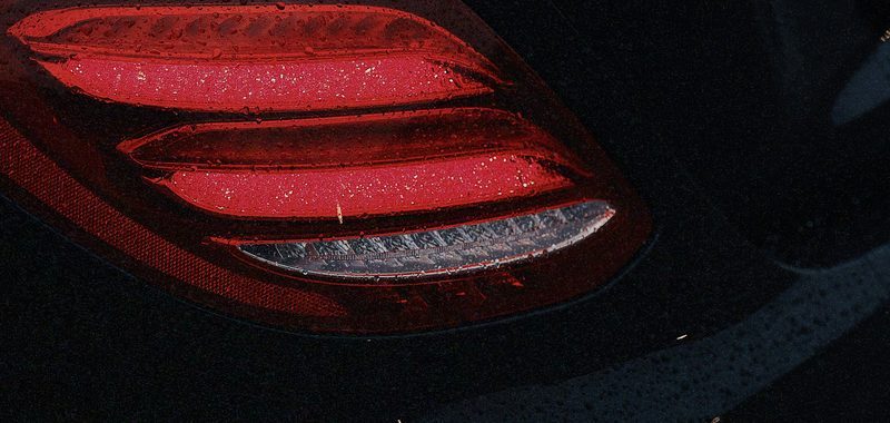 AMG taillights — shot on iPhone